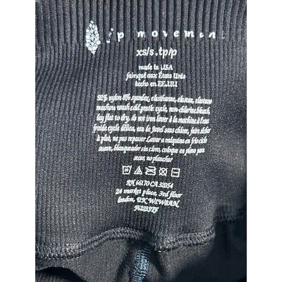 Free People Movement Athletic Leggings Pull On Stretch Mid Rise Black Size XS/S - Picture 7 of 7